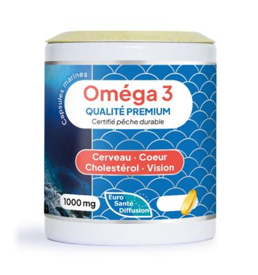 OMEGA 3 Qualité Premium 1000 mg